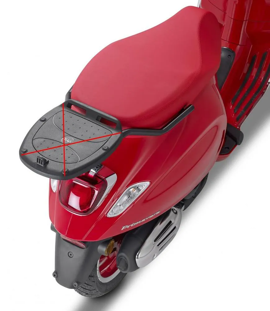 Givi_Topcasetraeger_fuer_Monolock_Koffer___Piaggio_Vespa_Primavera___Sprint_SR5608_2 Givi Topcaseträger für Monolock Koffer - Piaggio Vespa Primavera / Sprint 50 / 125 / 150 2014-22