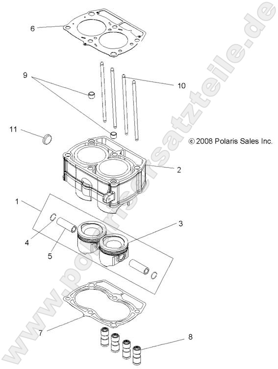 ENGINE, PISTON and CYLINDER