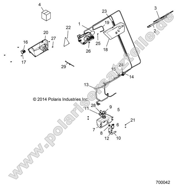 Body, Windshield Wiper Body, Windshield Wiper
