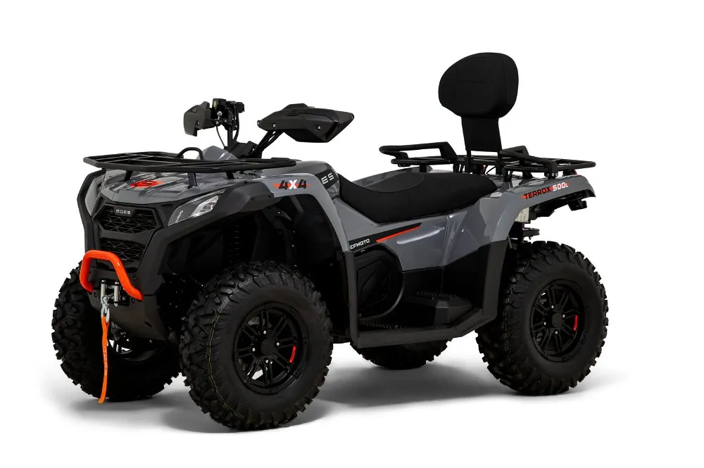 GOES Terrox 500 L T3B ABS Ghost Grey Orange 2025 GOES Terrox 500 L T3B ABS Ghost Grey Orange 2025