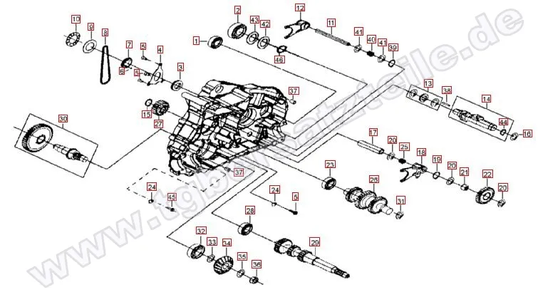 Motorgehäuse links (2) Motorgehäuse links (2)