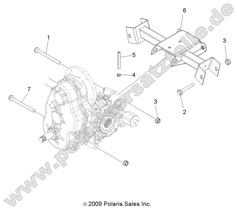 Drive Train, Main Gearcase Mounting