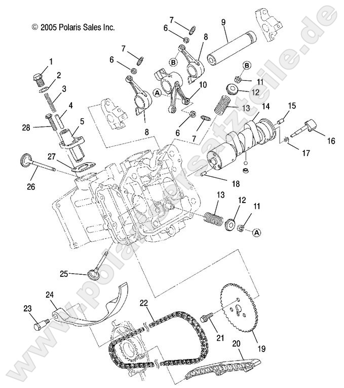 ENGINE, CAMSHAFT and VALVES