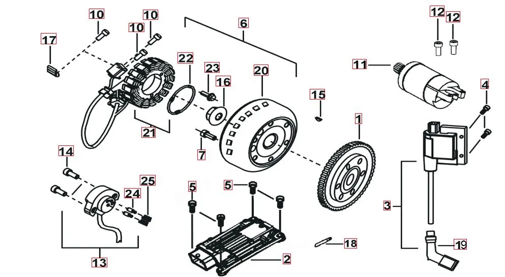 Federbein hinten Federbein hinten