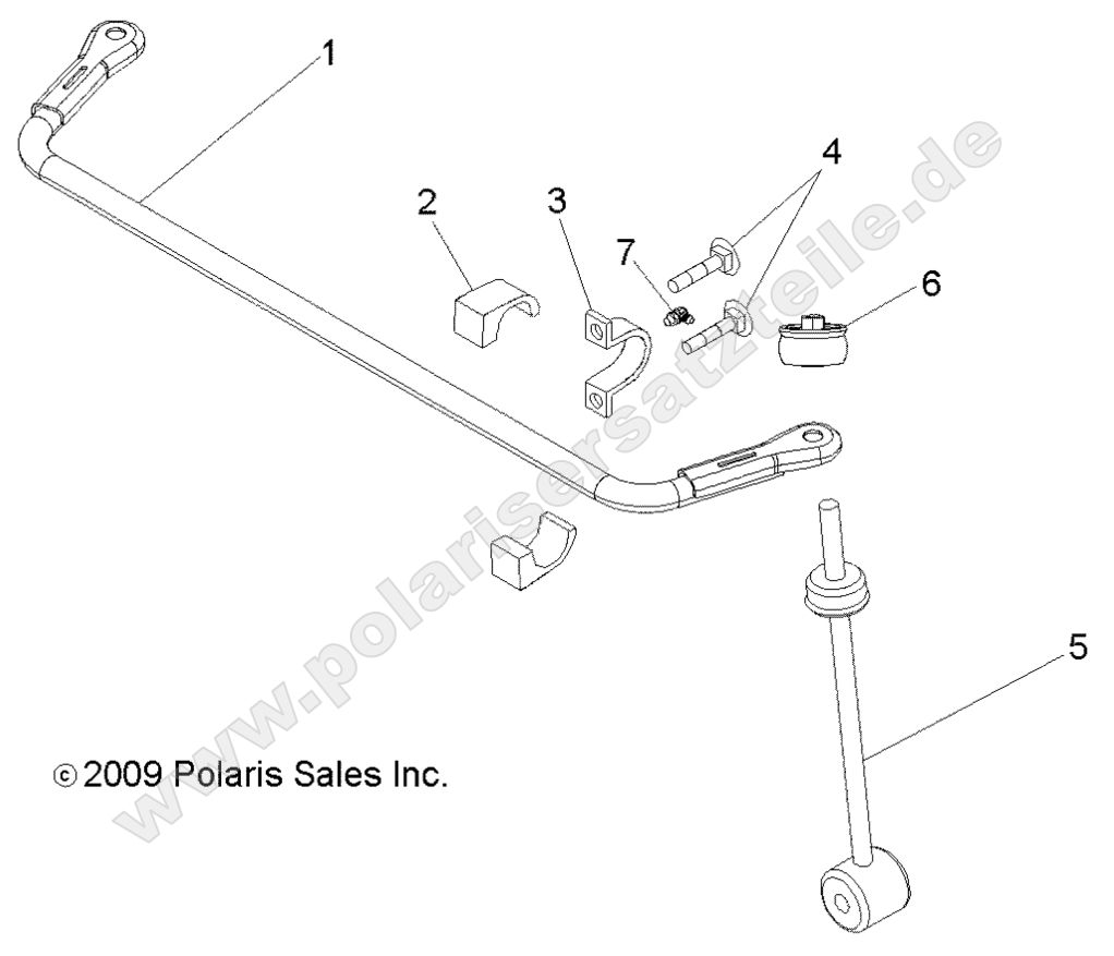 Suspension, Rear Stabilizer Bar