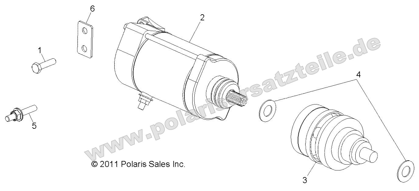 Engine, Starting Motor