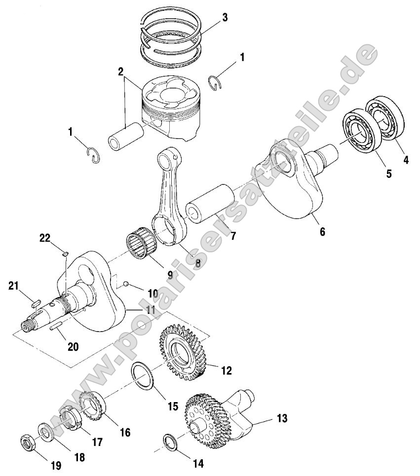 Crankshaft and Piston Crankshaft and Piston