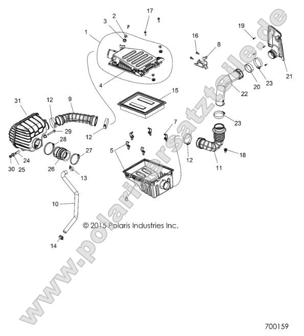 Engine, Air Intake System