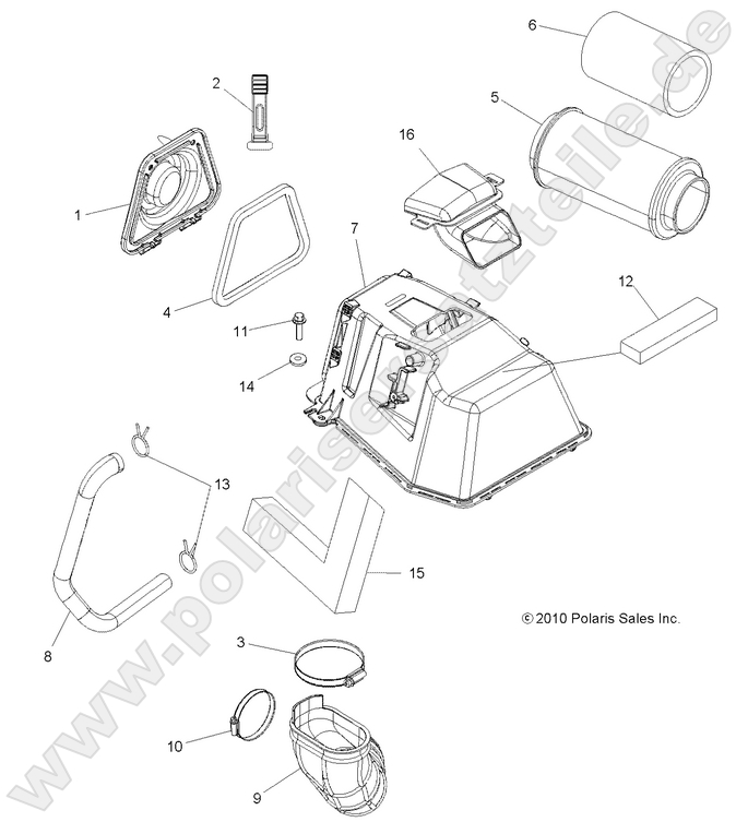 ENGINE, AIR INTAKE ENGINE, AIR INTAKE