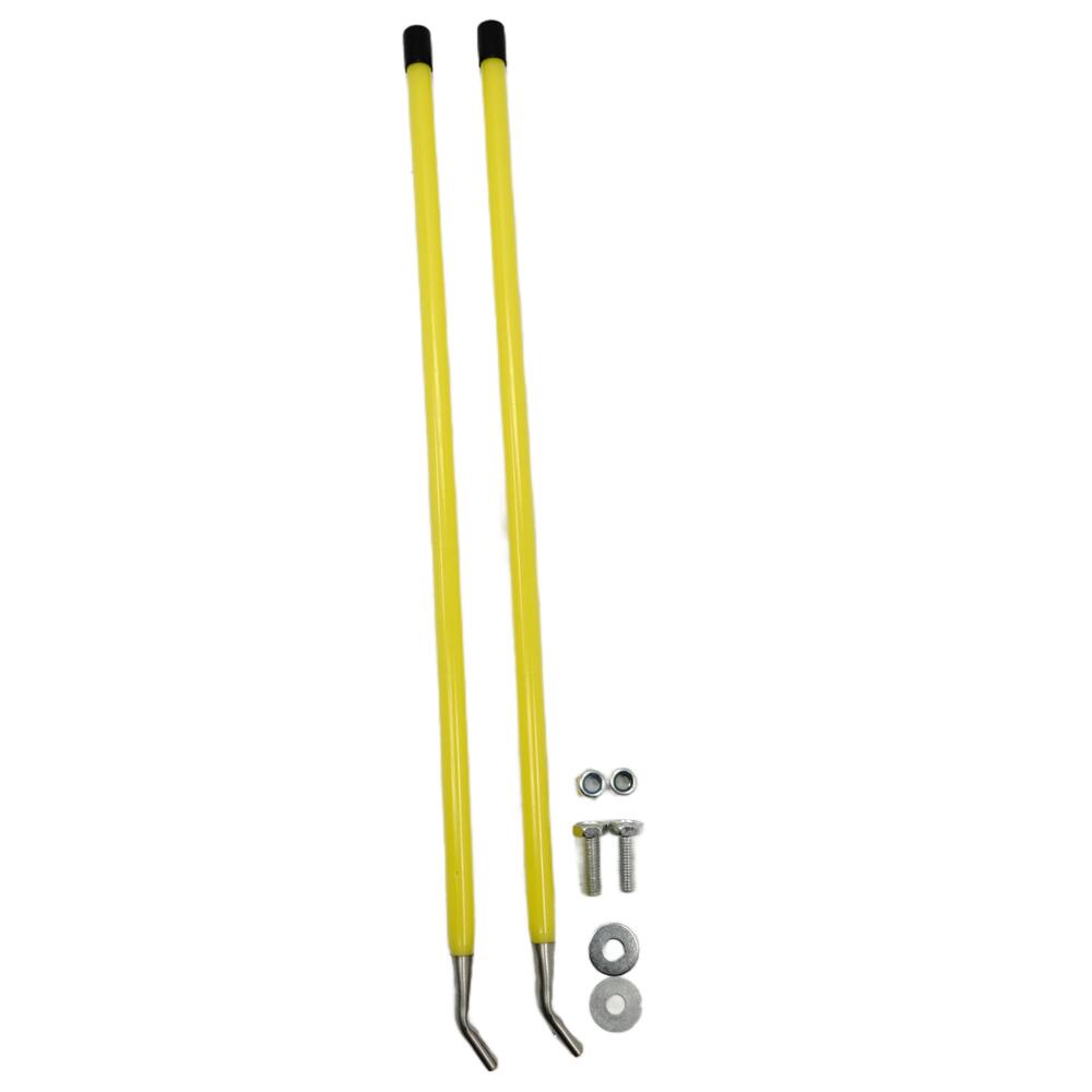 TMP Schneeschild Markierungsstäbe Set 43 cm / 35° - gelb