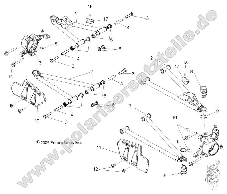Suspension, Front Control Arms