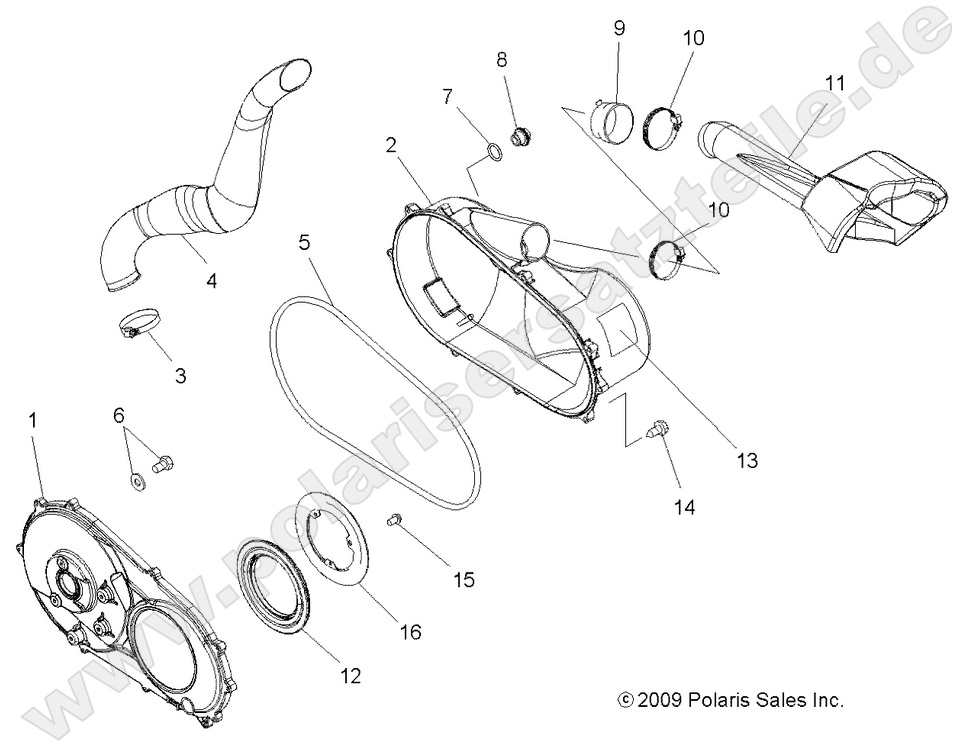 BODY, CLUTCH COVER BODY, CLUTCH COVER