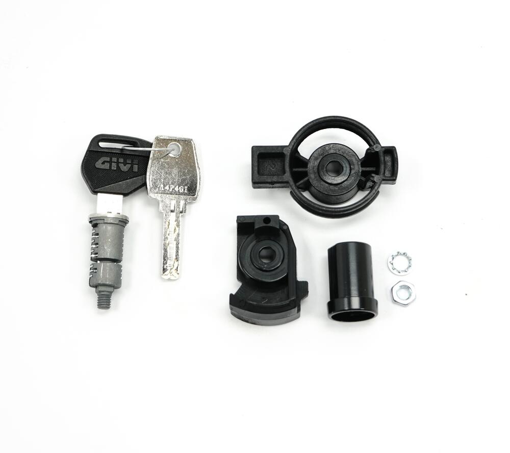 Givi_Security_Lock_Ersatz_Schloss_SL101 Givi Security Lock Ersatzschloss Set - SL101- für einige Topcase / Koffer Ersatz Schließzylinder
