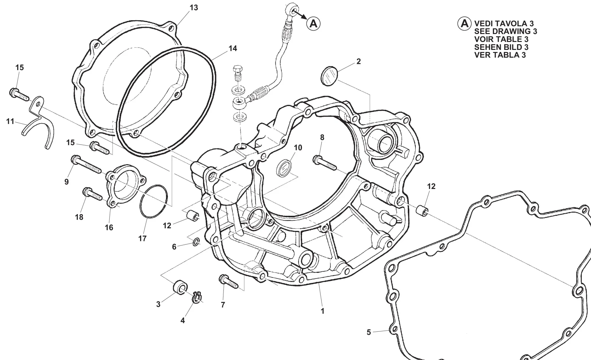Motordeckel rechts Motordeckel rechts