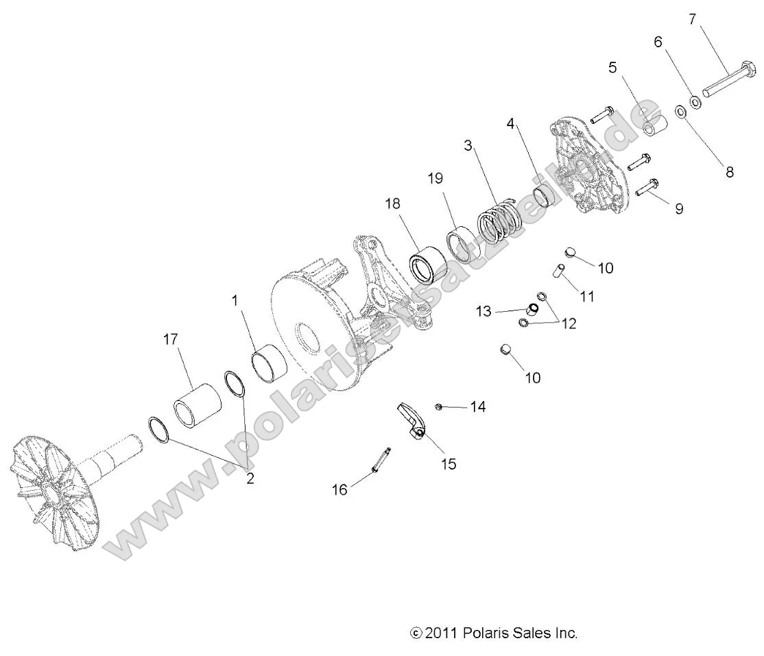 Drive Train, Primary Clutch