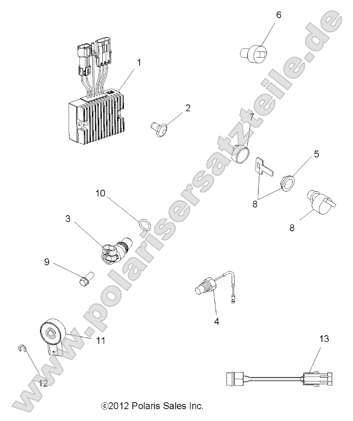 Electrical, Switches, Sensors and ECM