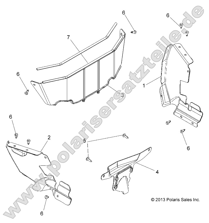 Body, Splash Shields Body, Splash Shields