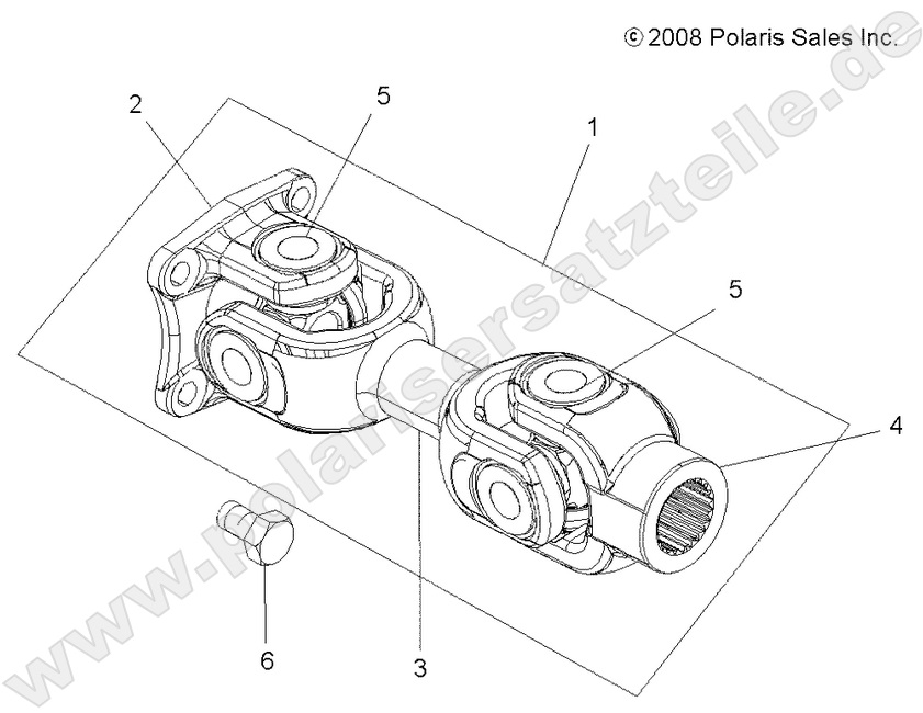 DRIVE TRAIN, PROP SHAFT, REAR DRIVE TRAIN, PROP SHAFT, REAR