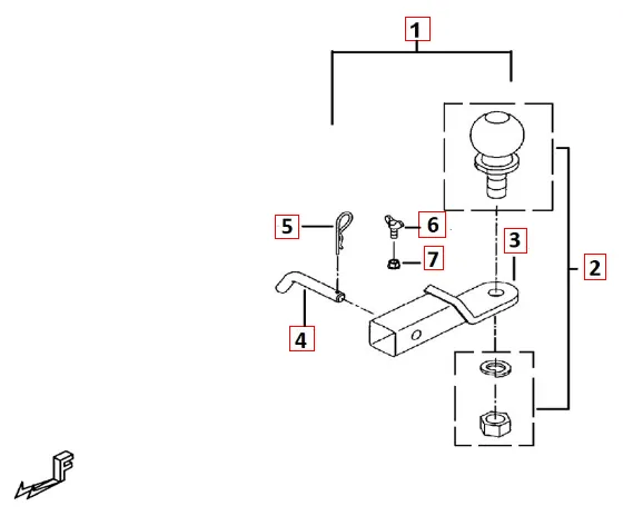 Anhängerkupplung Anhängerkupplung