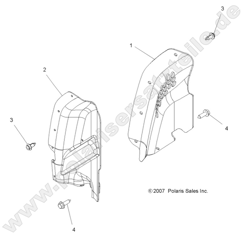 BODY, MUD GUARDS BODY, MUD GUARDS