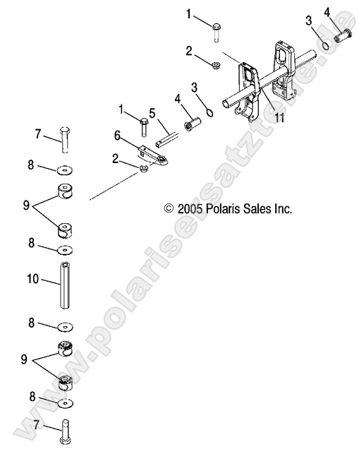SUSPENSION, TORSION BAR