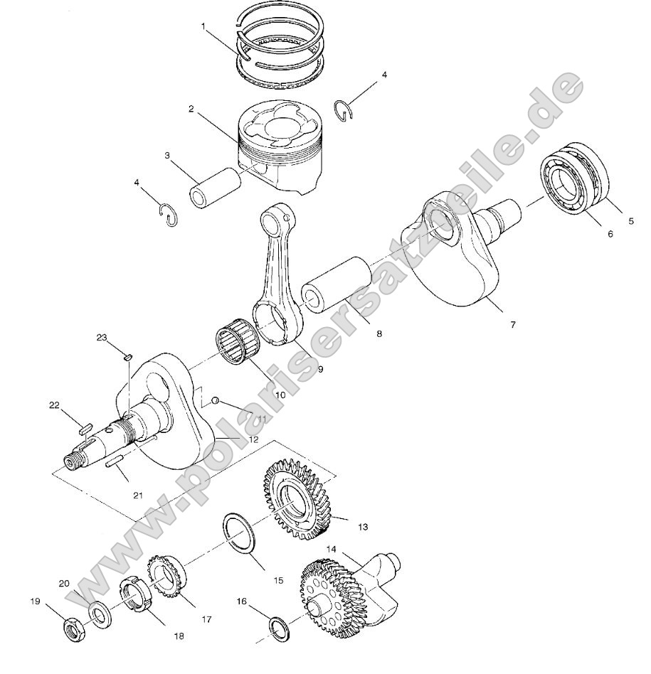 Crankshaft and Piston Crankshaft and Piston