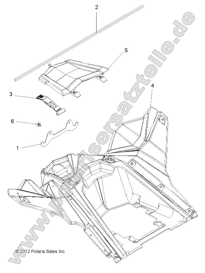 Body, Storage, Rear Body, Storage, Rear