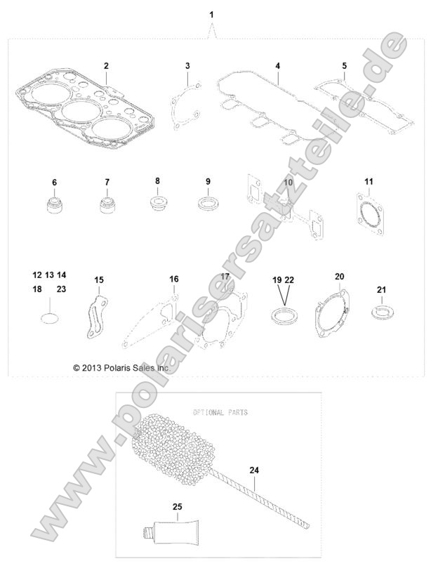 Engine, Gasket Set Engine, Gasket Set