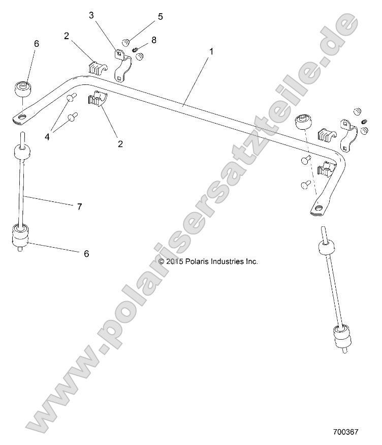 Suspension, Rear Stabilizer Bar Suspension, Rear Stabilizer Bar