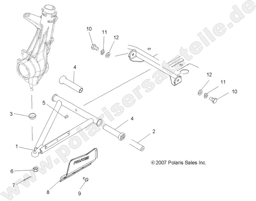 SUSPENSION, A-ARM and STRUT MOUNTING