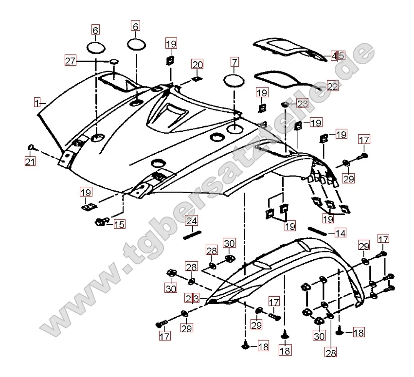 Frontverkleidung Frontverkleidung