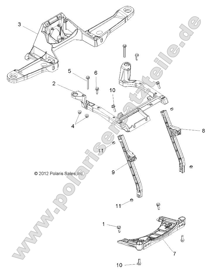 Body, Front Rack Support