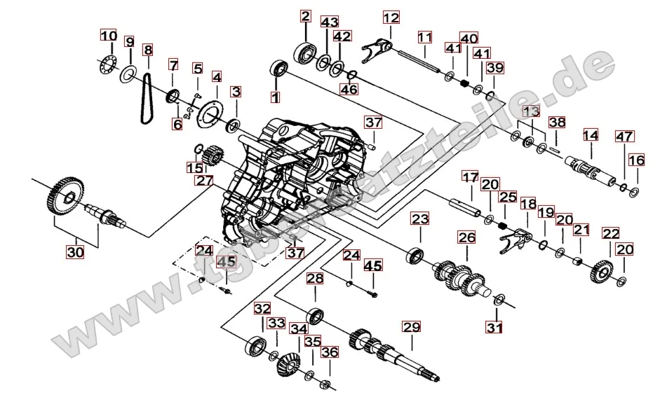Motorgehäuse links (2) Motorgehäuse links (2)