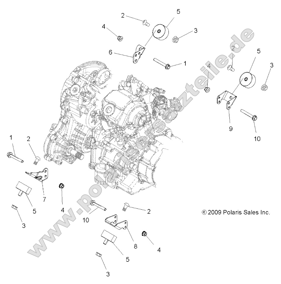 Engine, Mounting Engine, Mounting