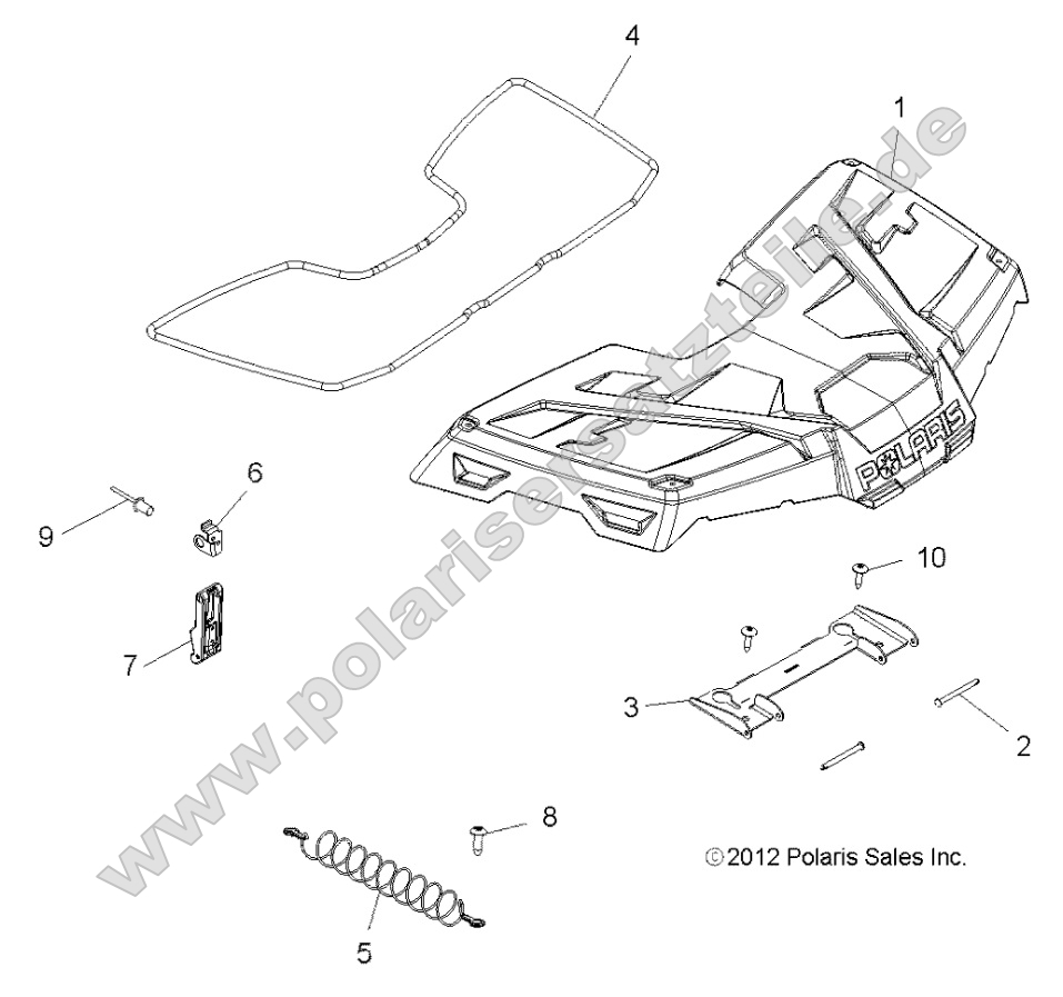 Body, Storage, Front Body, Storage, Front
