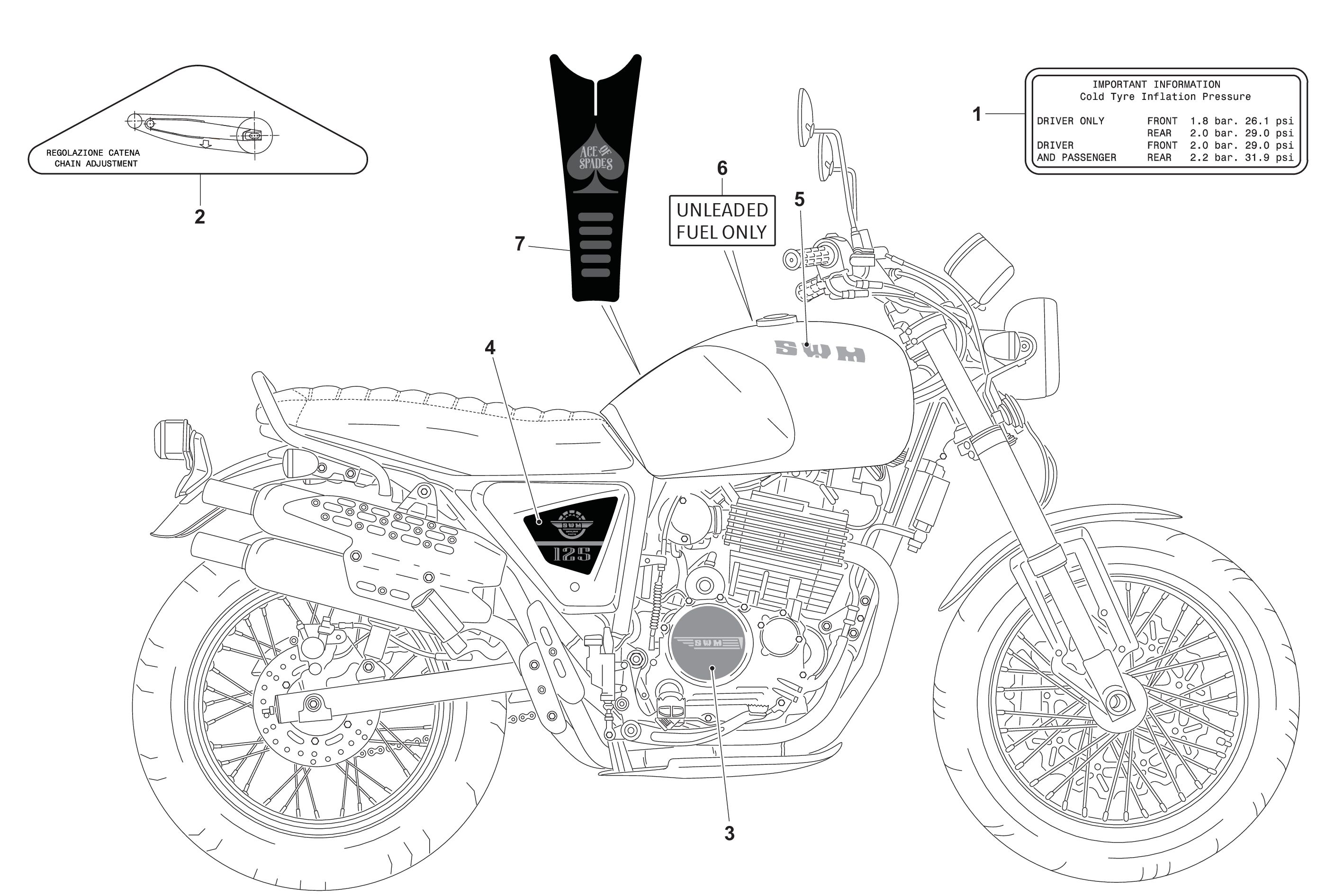 Aufkleber Ace of Spades Aufkleber Ace of Spades