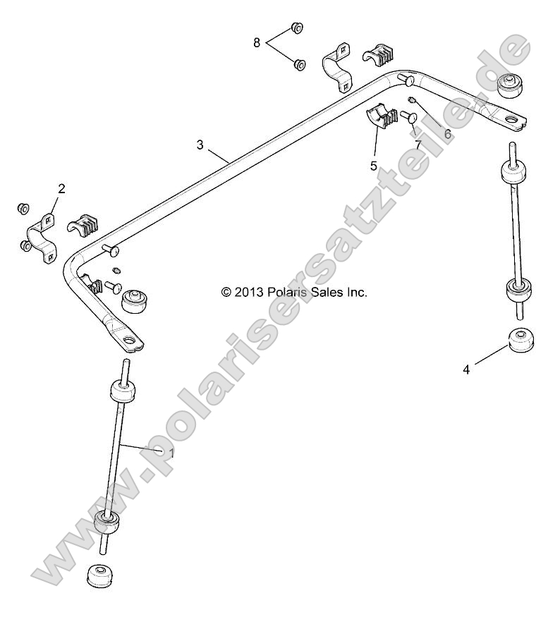 Suspension, Rear Stabilizer Bar