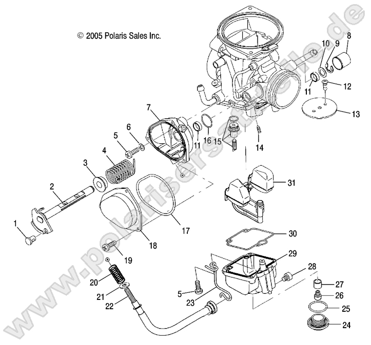 ENGINE, LOWER CARBURETOR ENGINE, LOWER CARBURETOR