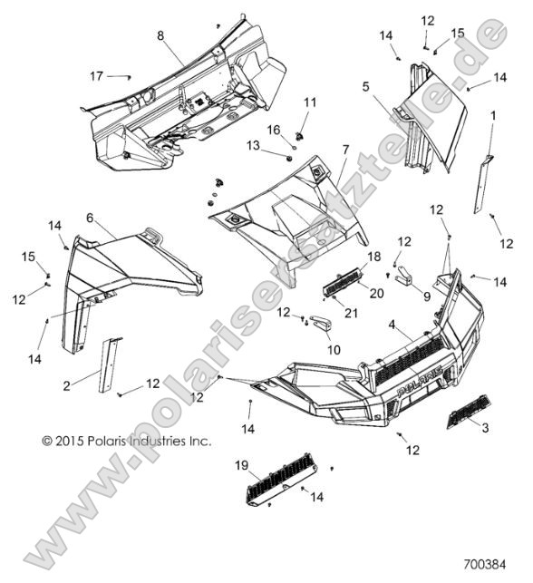 Body, Hood and Front Fascia Body, Hood and Front Fascia