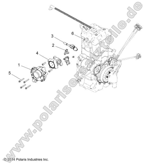 Engine, Throttle Body and Fuel Rail Engine, Throttle Body and Fuel Rail
