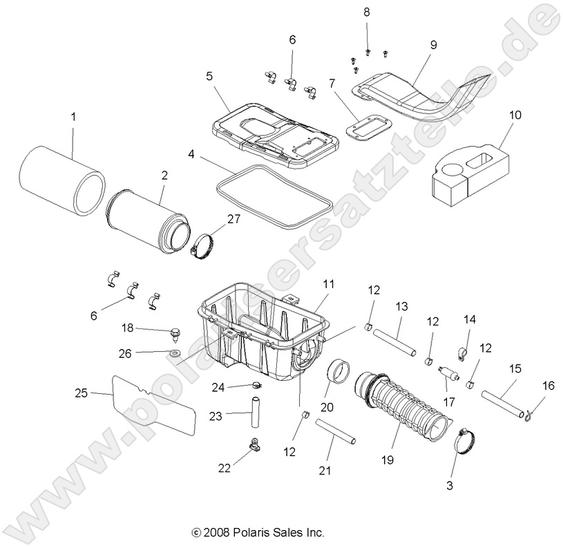 ENGINE, AIR INTAKE SYSTEM ENGINE, AIR INTAKE SYSTEM