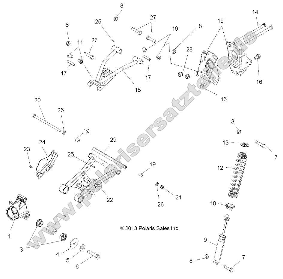 Suspension, Rear Suspension, Rear