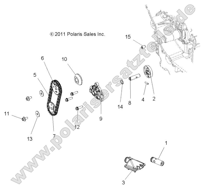 Engine, Oil Pump Engine, Oil Pump