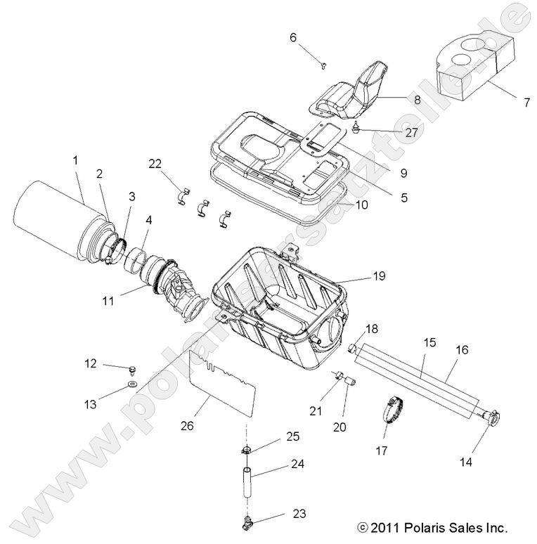 ENGINE, AIR INTAKE SYSTEM ENGINE, AIR INTAKE SYSTEM