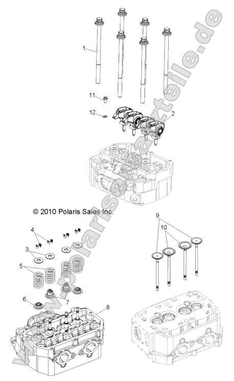 Engine, Cylinder Head and Valves