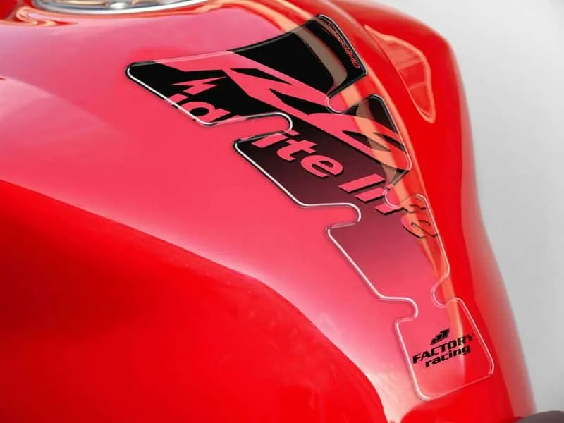 PUIG TANK PAD SPIRIT R6 SCHWARZ-KLAR - 4220N