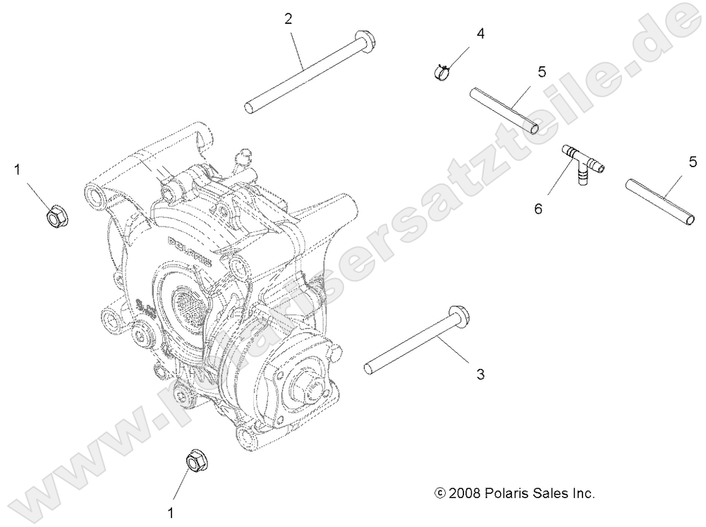 DRIVE TRAIN, GEARCASE MOUNTING, REAR DRIVE TRAIN, GEARCASE MOUNTING, REAR