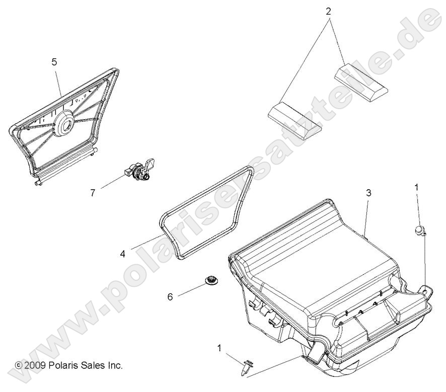 BODY, STORAGE BOX, REAR BODY, STORAGE BOX, REAR