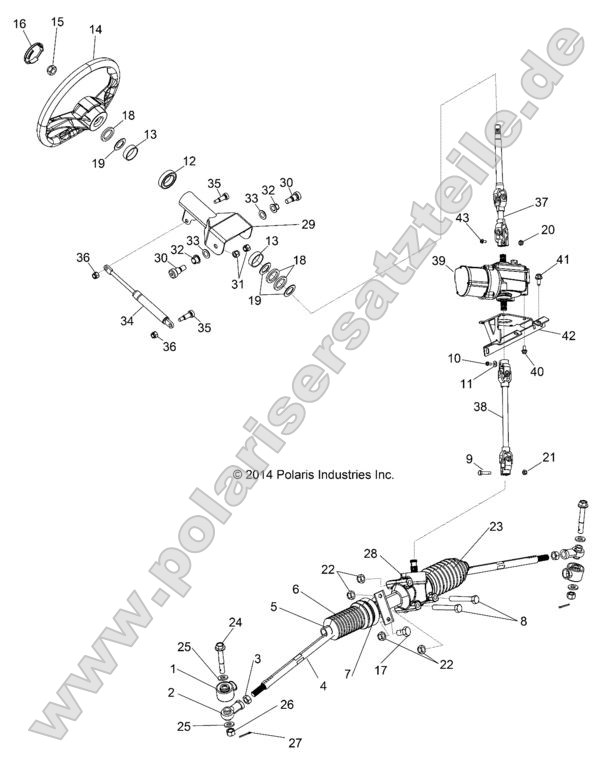 Steering, Steering Asm. Steering, Steering Asm.