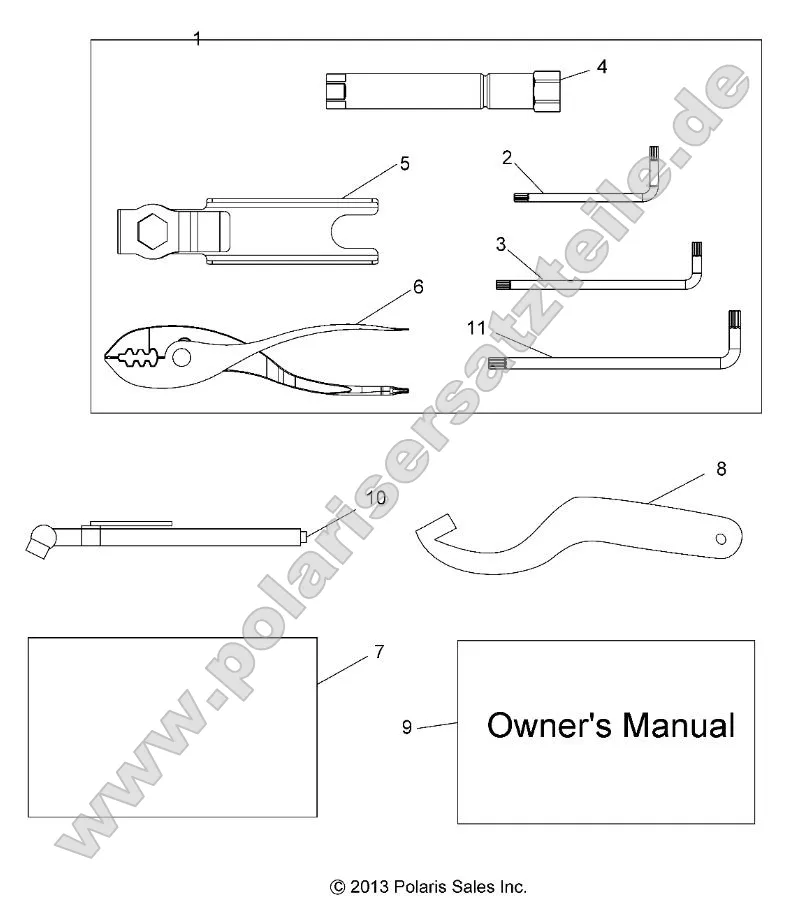 References, Tool Kit and Owners Manual References, Tool Kit and Owners Manual